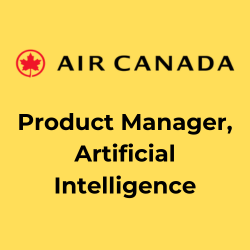 air canada job product manager ai