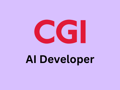 AI Developer, CGI