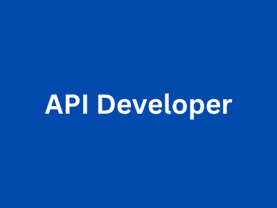 API Developer, Saudi Arabia