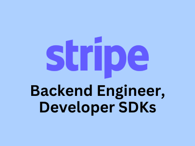 Backend Engineer Developer SDKs, Stripe