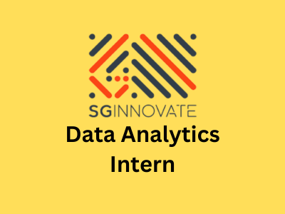 Data Analytics Intern, SGInnovate