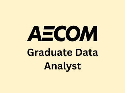 Graduate Data Analyst, AECOM