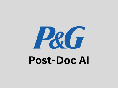 Post-Doc AI, P&G