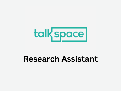 Research Assistant, Talkspace