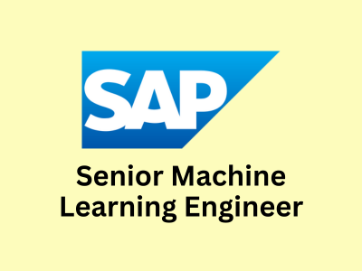 Senior Machine Learning Engineer, SAP