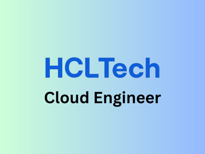 Cloud Engineer, HCLTech