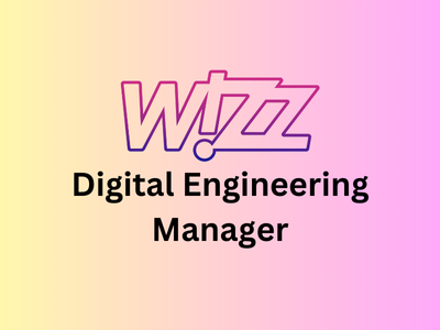 Digital Engineering Manager, Wizz Air