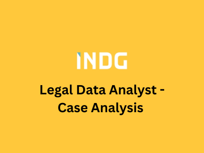 Legal Data Analyst, INDG