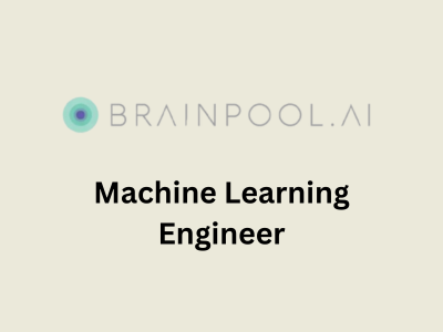 Machine Learning Engineer, Brainpool LTD