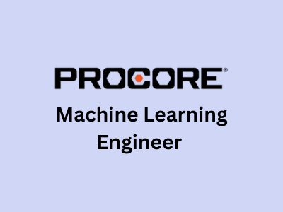 Machine Learning Engineer, Procore