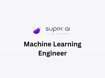 Machine Learning Engineer, Super.AI