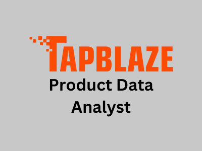 Product Data Analyst, TapBlaze