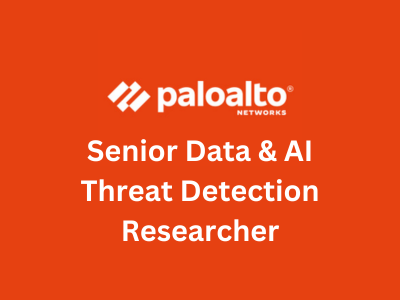 Senior Data & AI Threat Detection Researcher, Palo Alto Networks