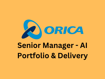 Senior Manager - AI Portfolio & Delivery, Orica