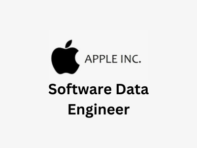 Software Data Engineer, Apple Services Engineering