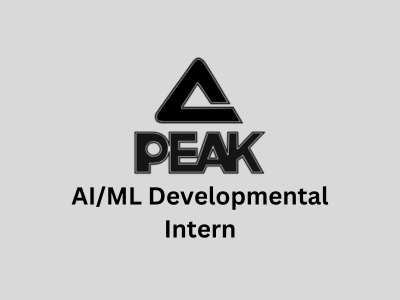 AIML Developmental Intern, Peak