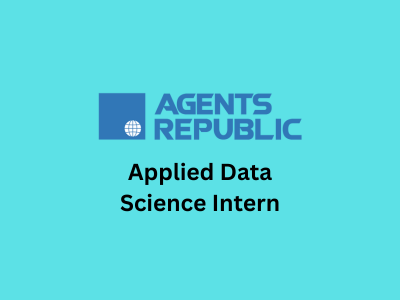 Applied Data Science Intern, Agents Republic