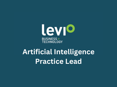 Artificial Intelligence Practice Lead, Levio