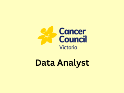 Data Analyst, Cancer Council Victoria