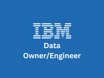 Data OwnerEngineer, IBM