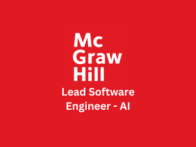 Lead AI Software Engineer, McGraw Hill