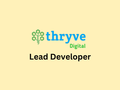 Lead Developer, Thryve Digital