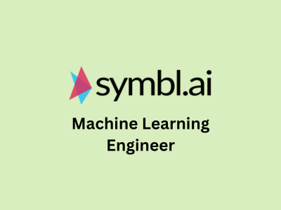 Machine Learning Engineer, Symbl.ai