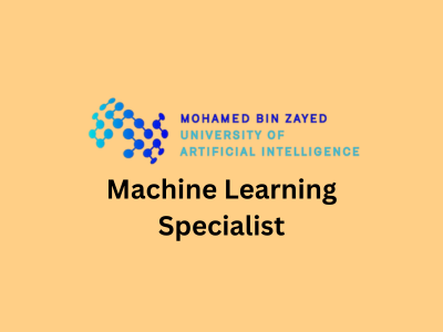 Machine Learning Specialist, MBZUAI