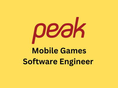 Mobile Games Software Engineer, Peak