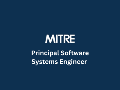 Principal Software Systems Engineer, MITRE