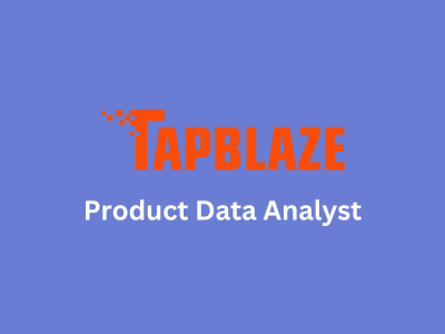 Product Data Analyst, TapBlaze