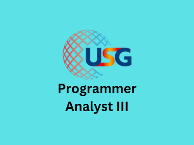 Programmer Analyst III, USG, Inc.