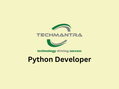 Python Developer, TechMantra