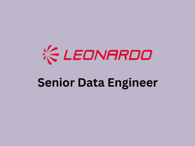 Senior Data Engineer, Leonardo