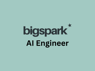 AI Engineer, bigspark