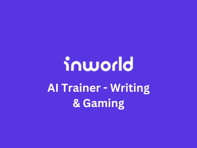 AI Trainer - Writing & Gaming, Inworld