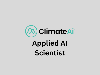 Applied AI Scientist, ClimateAi