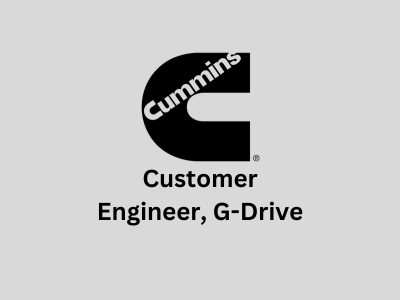 Customer Engineer, G-Drive, Cummins