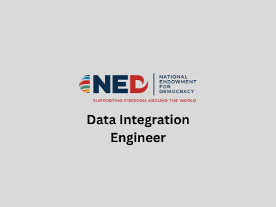 Data Integration Engineer, National Endowment for Democracy