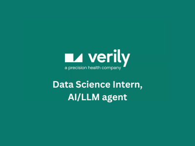 Data Science Intern - AIML, Verily