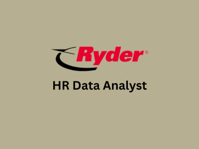 HR Data Analyst, Ryder