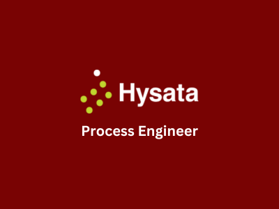 Process Engineer, Hysata Pty. Ltd.