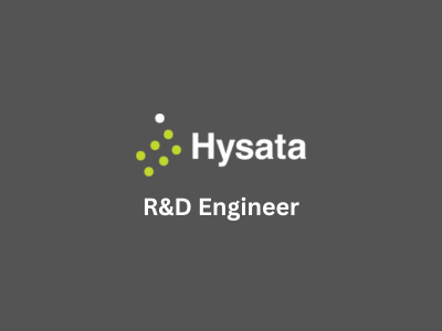 R&D Engineer, Hysata Pty. Ltd.