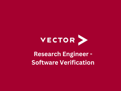 Research Engineer - Software Verification, Vector