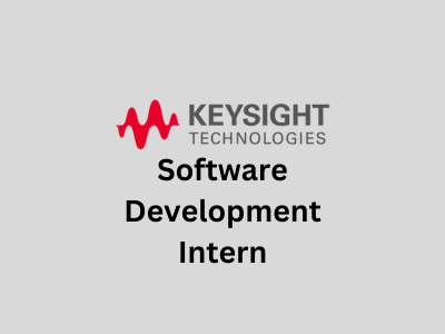 Software Development Intern, Keysight