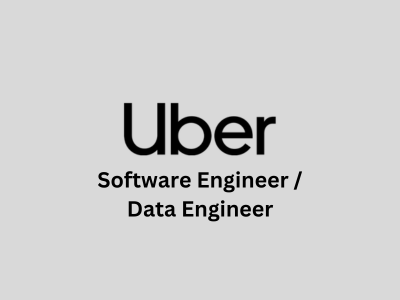 Software Engineer  Data Engineer, Uber