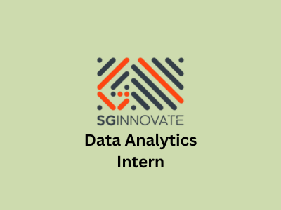 Data Analytics Intern, SGInnovate