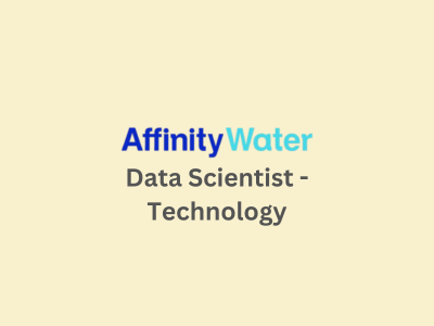 Data Scientist, Affinity Water