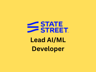 Lead AIML Developer, State Street