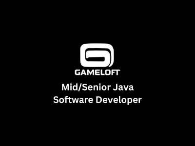 MidSenior Java Software Developer, Gameloft Studio